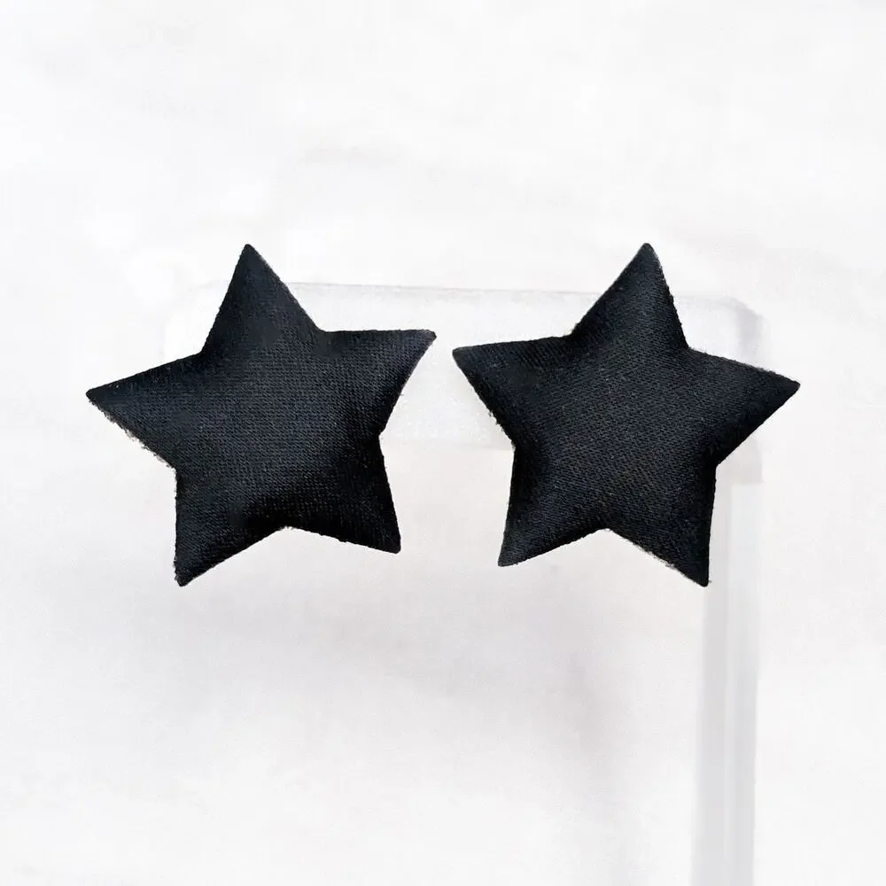Vintage Clip On Earrings 1.25